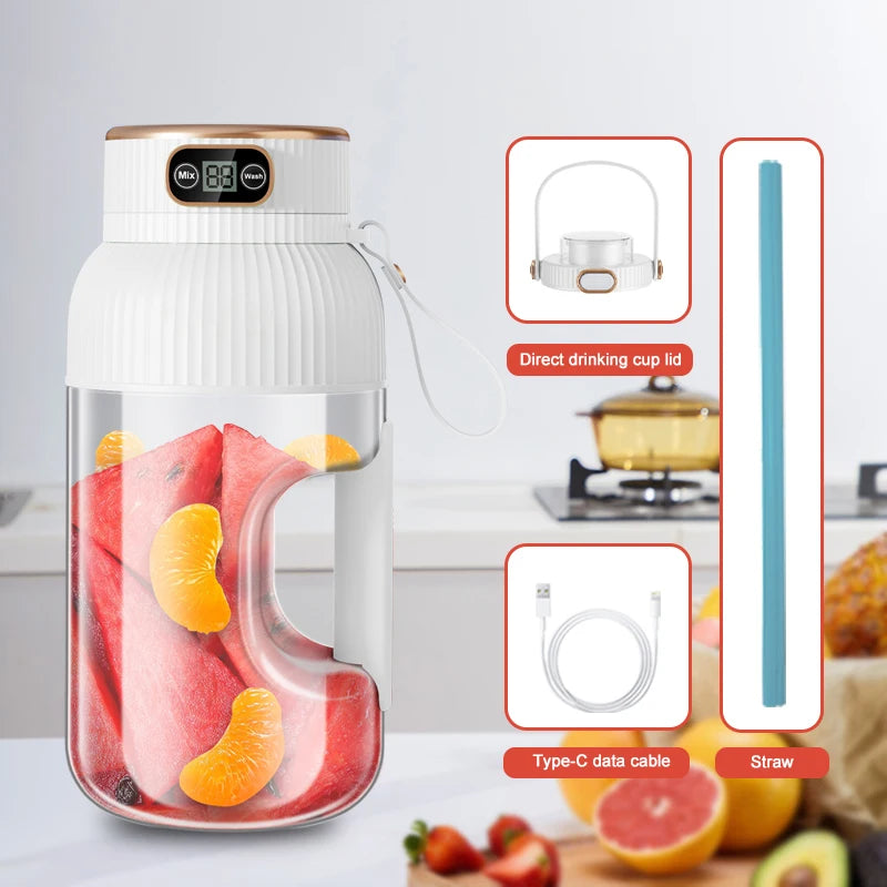 Portable Juicer Blender Fruit Juicer USB Charging.