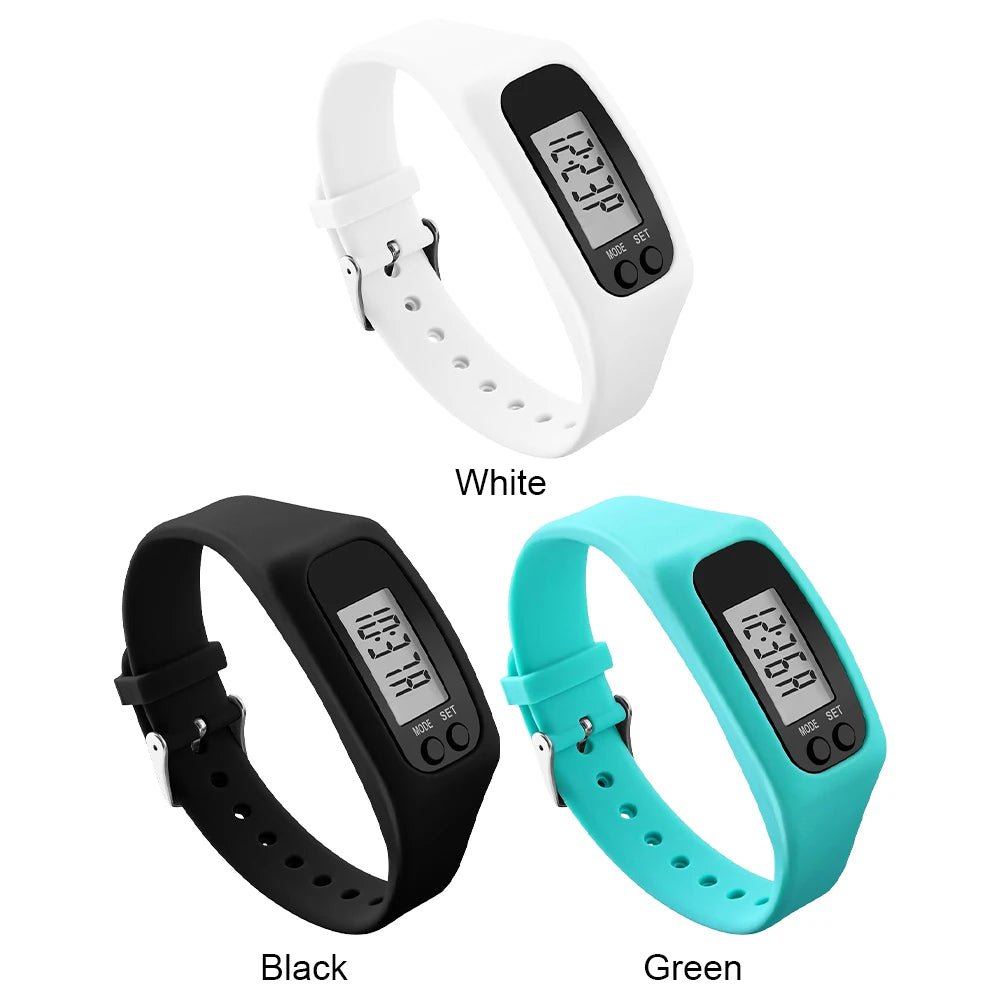 Multi-Function LED Pedometer Step Tracker