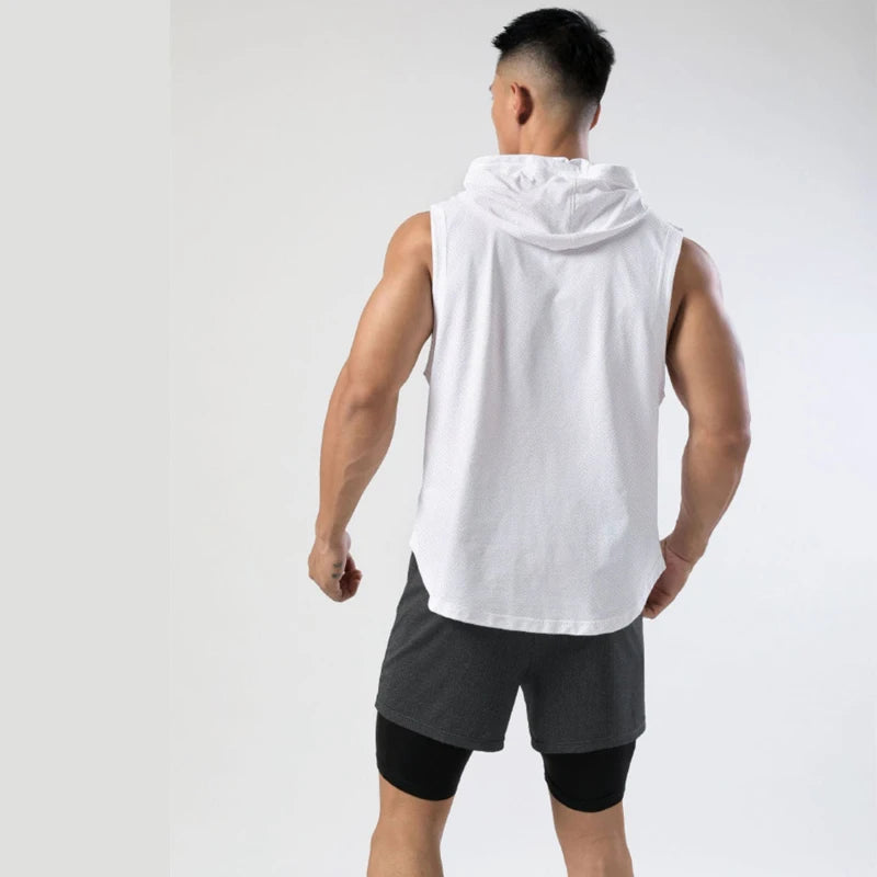Bodybuilding Gym Quick Dry Sleeveless  Tank Top.