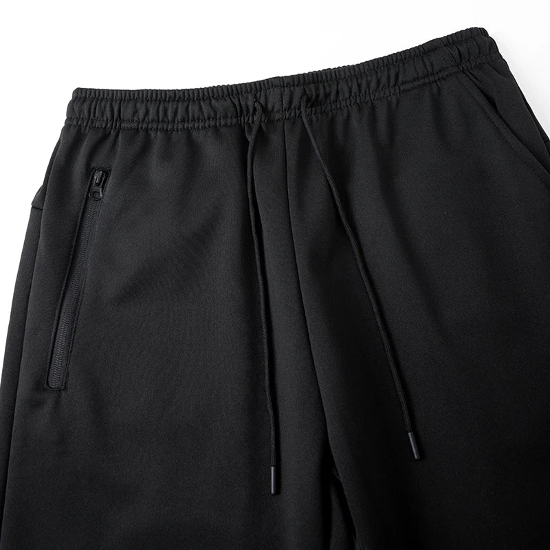 Men's Sweatpants with Zipper Pockets Towel Loop Tapered Joggers