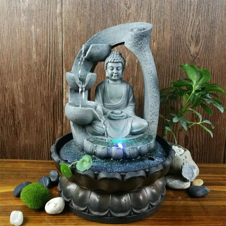 Table Top Zen Meditation Waterfall Fountain