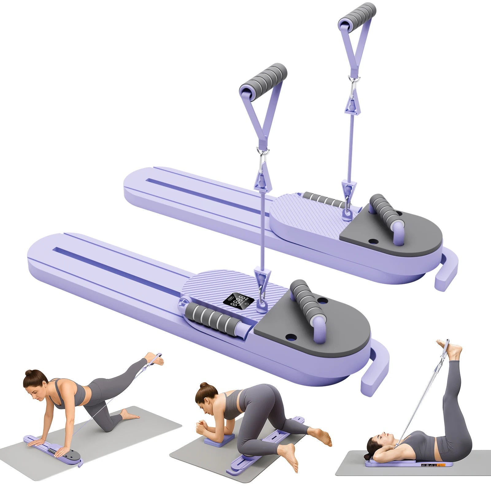 2 In 1 Ab Pilates Core Strength Training Board