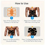 Abdominal  Stimulator Toning Workout