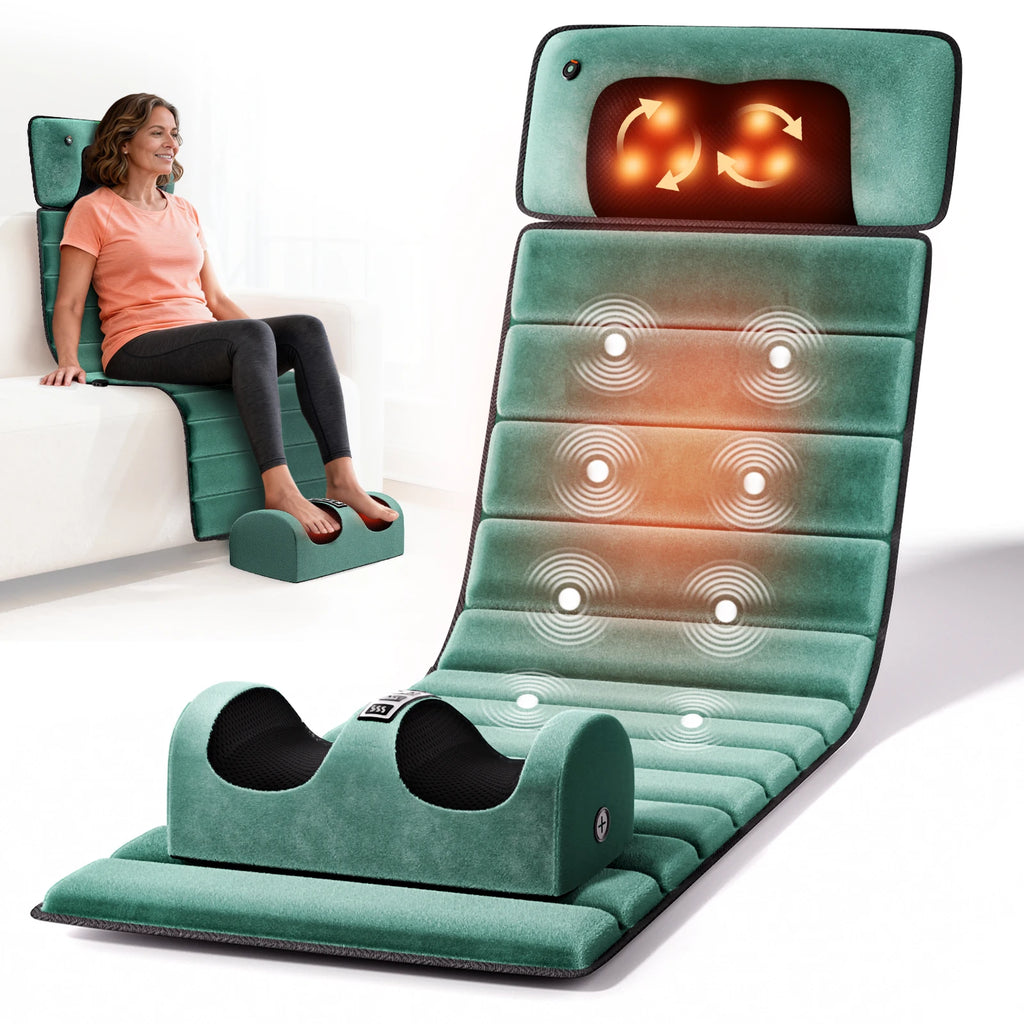 Full Body Deep Tissue Massage Mat with Heat