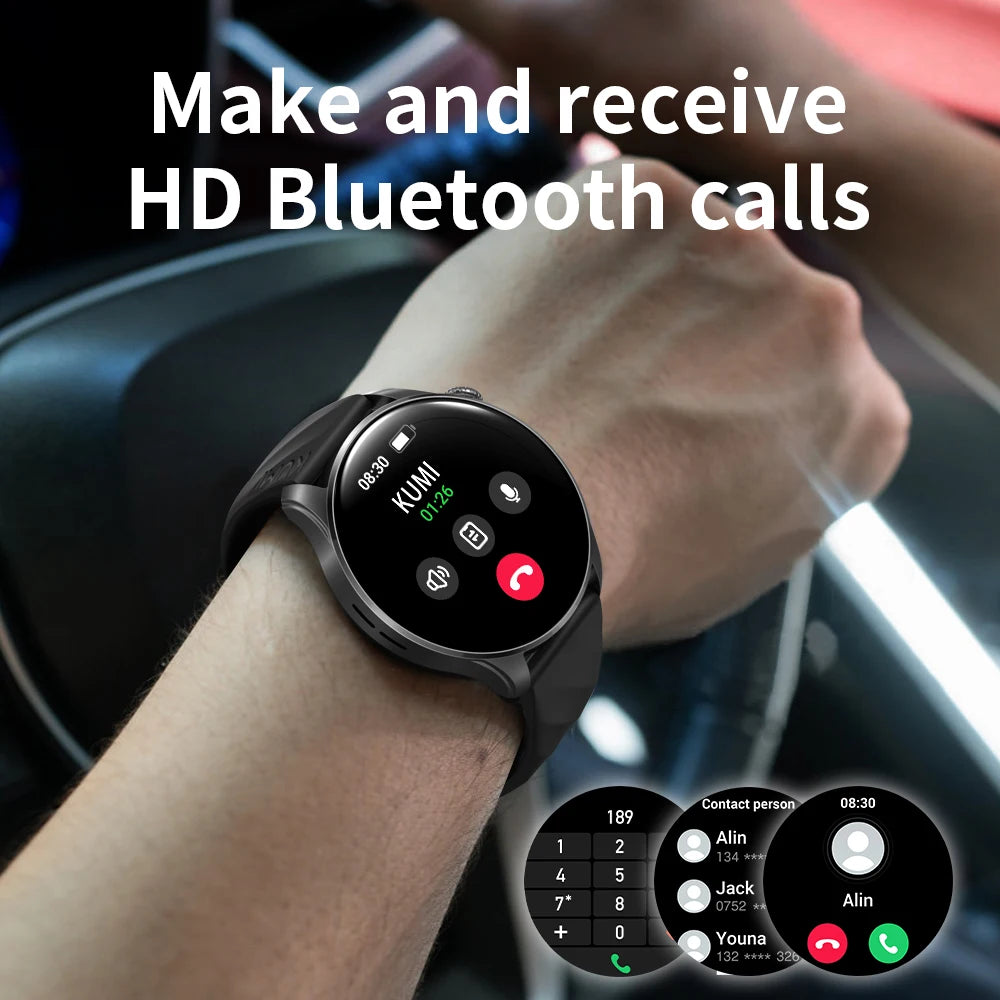 Pro Smartwatch Waterproof Bluetooth Fitness Tracker