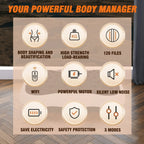 Full-Body Fitness Vibration Plate Exercise Machine