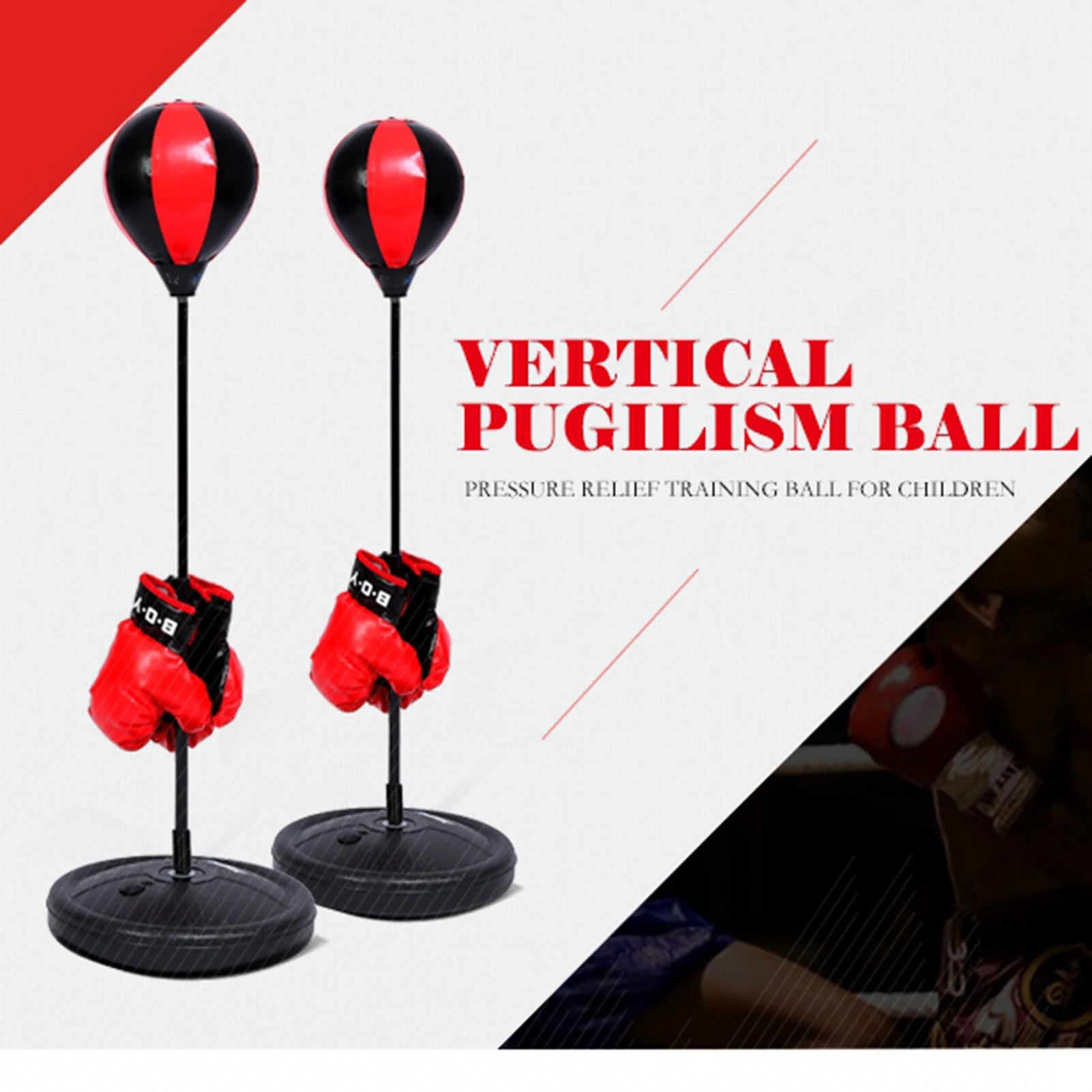 Adjustable Kids Punching Speed Boxing  Set.