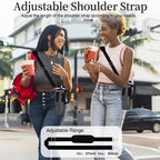 Water Bottle Carrying Bag For Stanley 40oz Tumbler