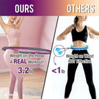 8 Detachable Weighted Fitness Hoop