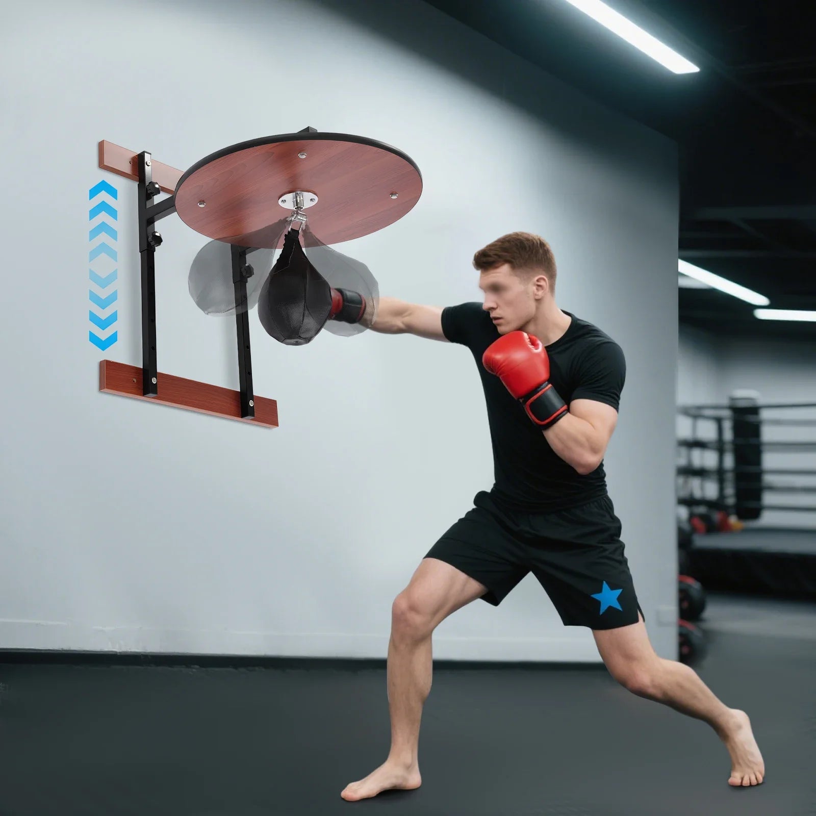 Wall-Mounted Speed Bag Stand Kit