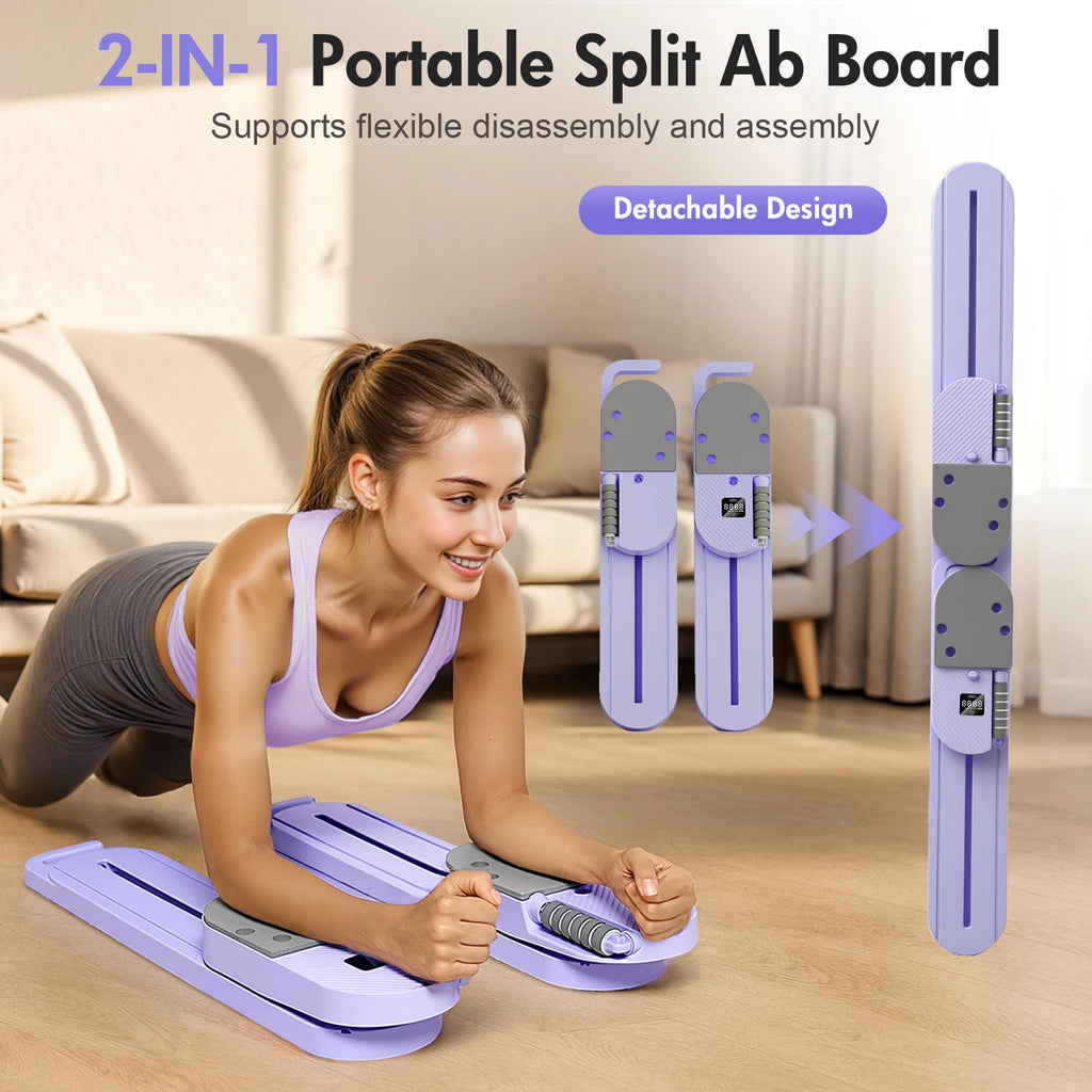 2 In 1 Ab Pilates Core Strength Training Board