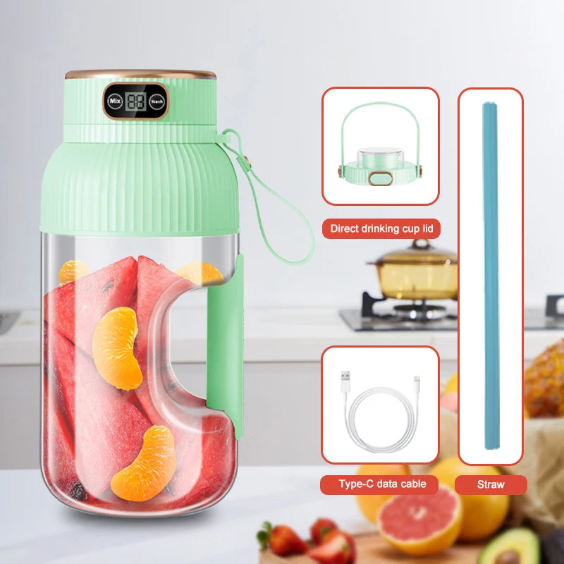 Portable Juicer Blender Fruit Juicer USB Charging.