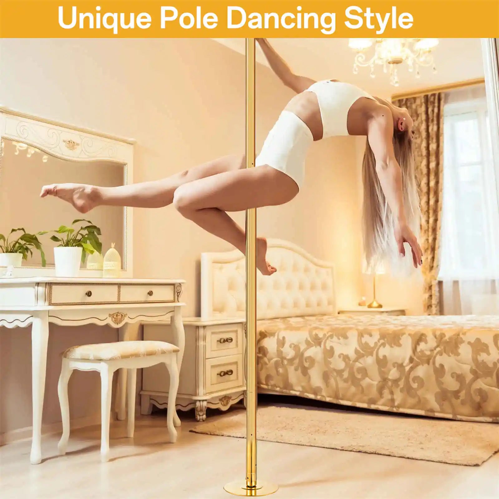 Heavy-Duty Adjustable Dance Pole