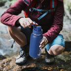 64 oz Glass Water Bottle with Straw & Handle