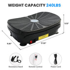 Vibration Plate Whole Body Exercise Workout