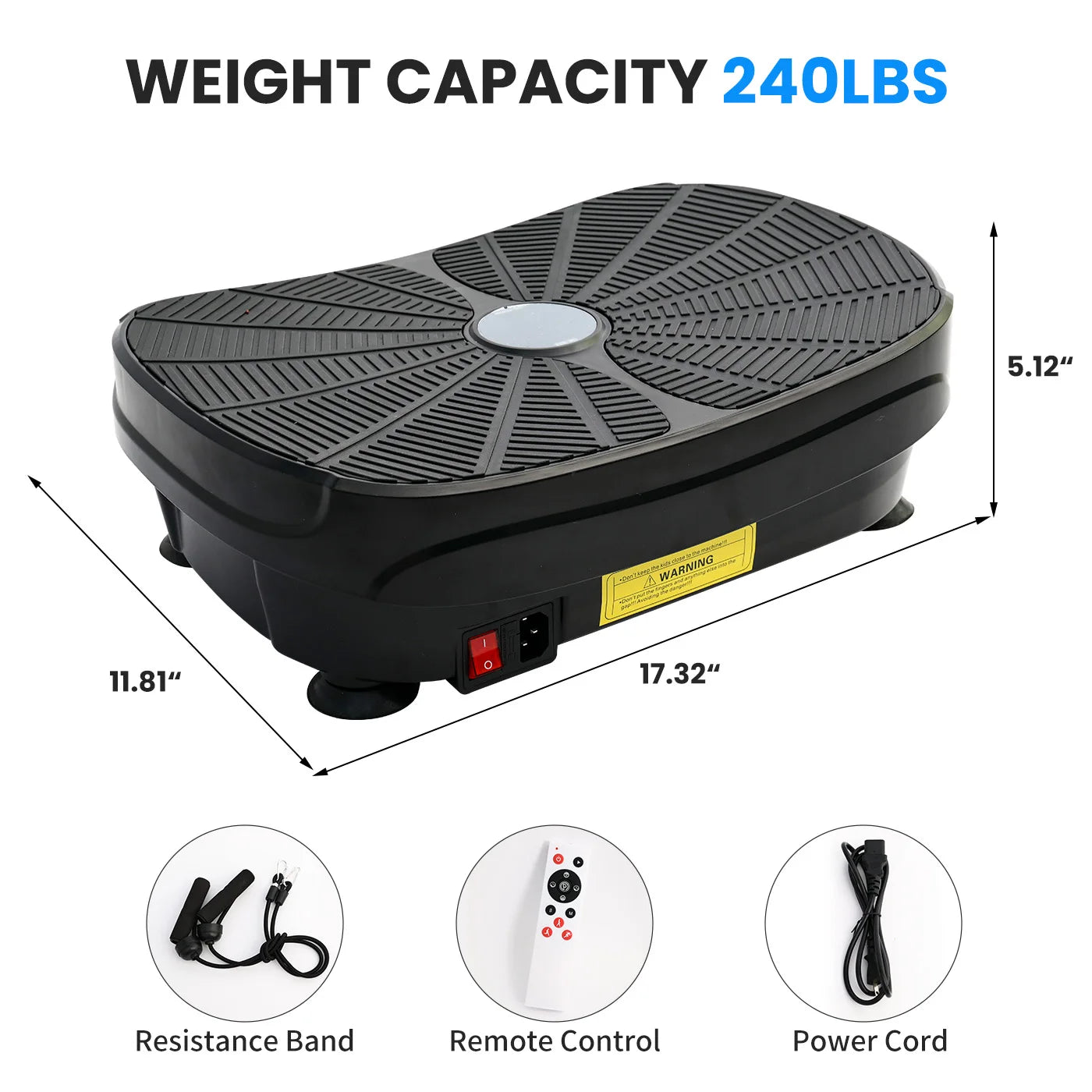 Vibration Plate Whole Body Exercise Workout