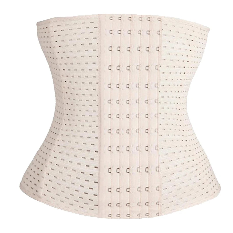 Slimming Waist Trainer Fat Compression, Firm Hook Corset