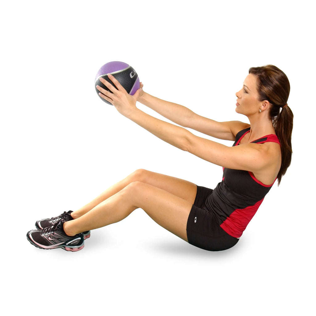 Bounce Resistant 8lb Rubber Medicine Ball