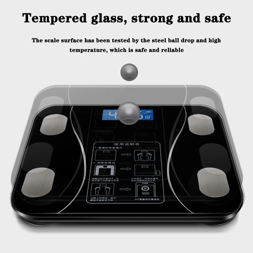 Smart Wireless Digital Body Fat Scale