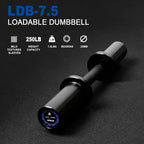 16" Loadable Olympic Dumbbells Pairs