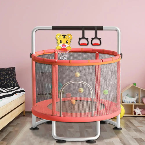 1Set Kids Adjustable Baby Toddler Trampoline