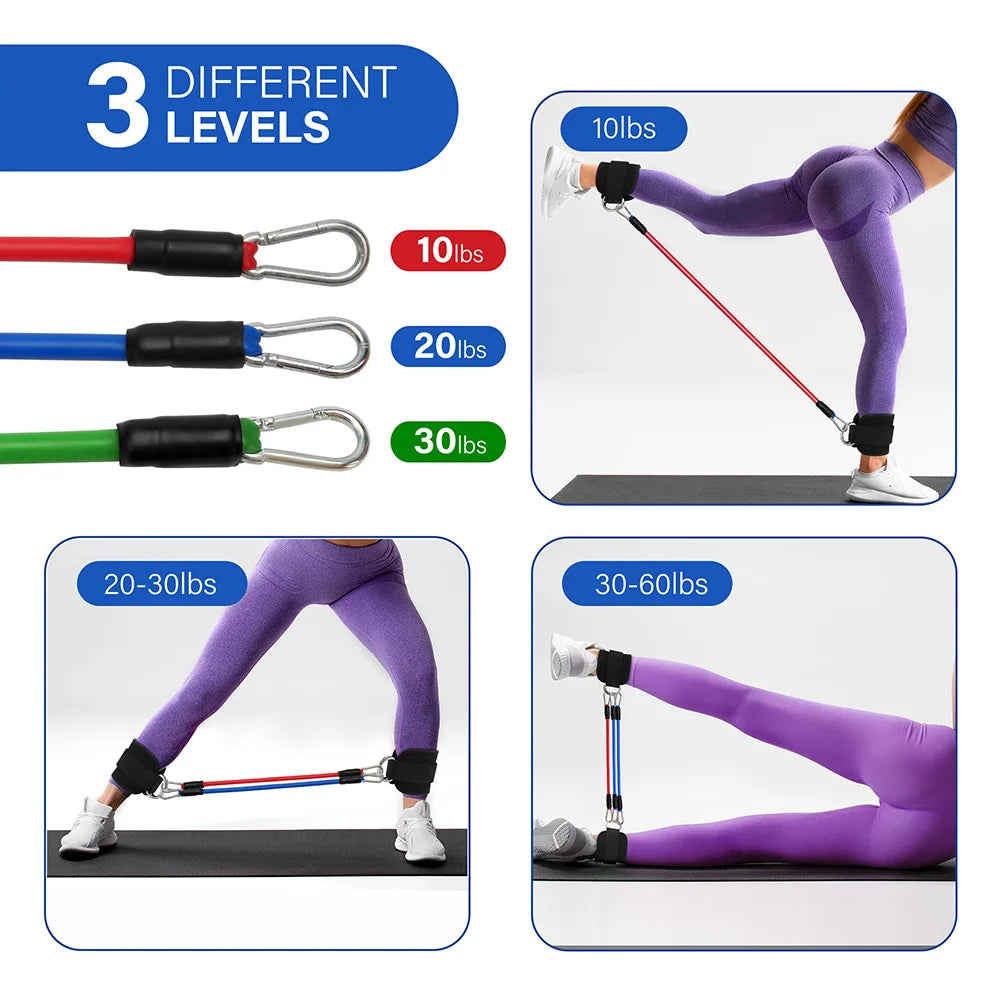 Ankle Resistance Multiple Fitness Bands