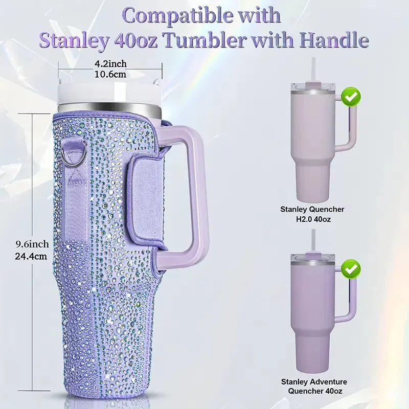 Water Bottle Carrying Bag For Stanley 40oz Tumbler