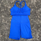Women Gym Bra+High Waist Short Leggings.