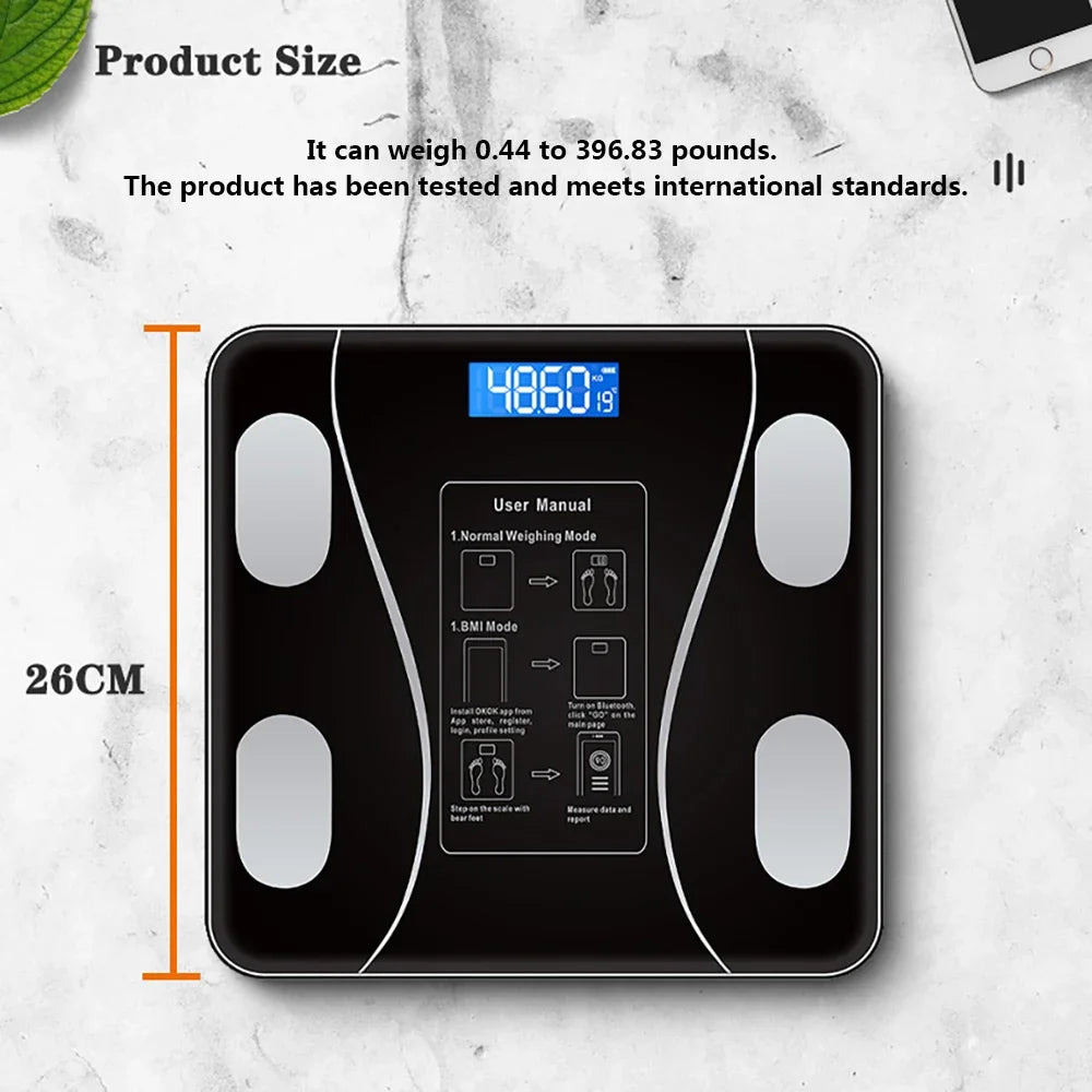 Smart Wireless Digital Body Fat Scale