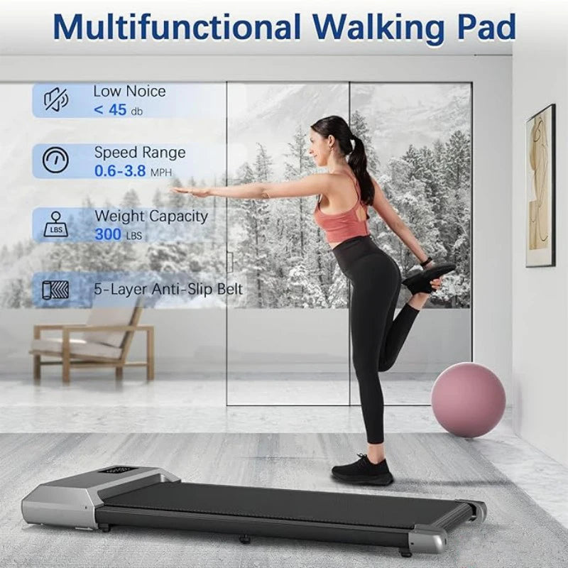 LCD Digital 2in1 Walking  Treadmill