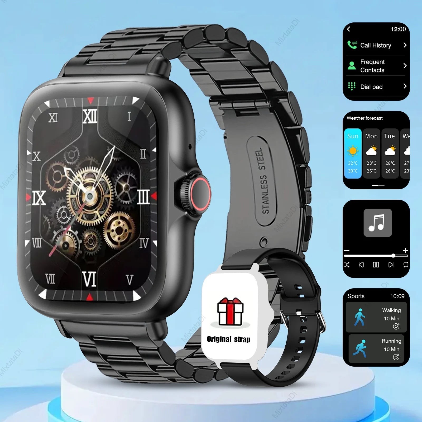 'Smart Watch with Alerts For iPhone Android.