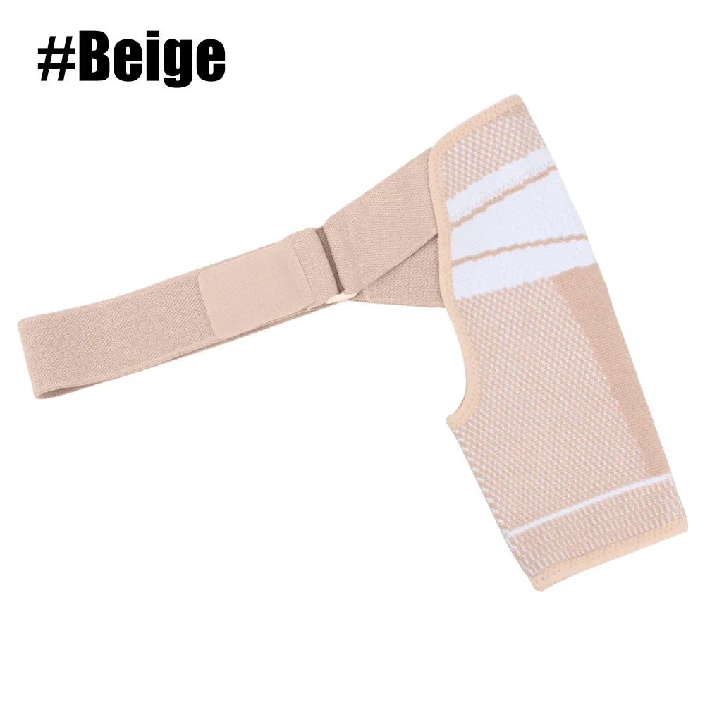 Shoulder Brace for Stabilizer Compression Sleeve With Adjustable Strap.