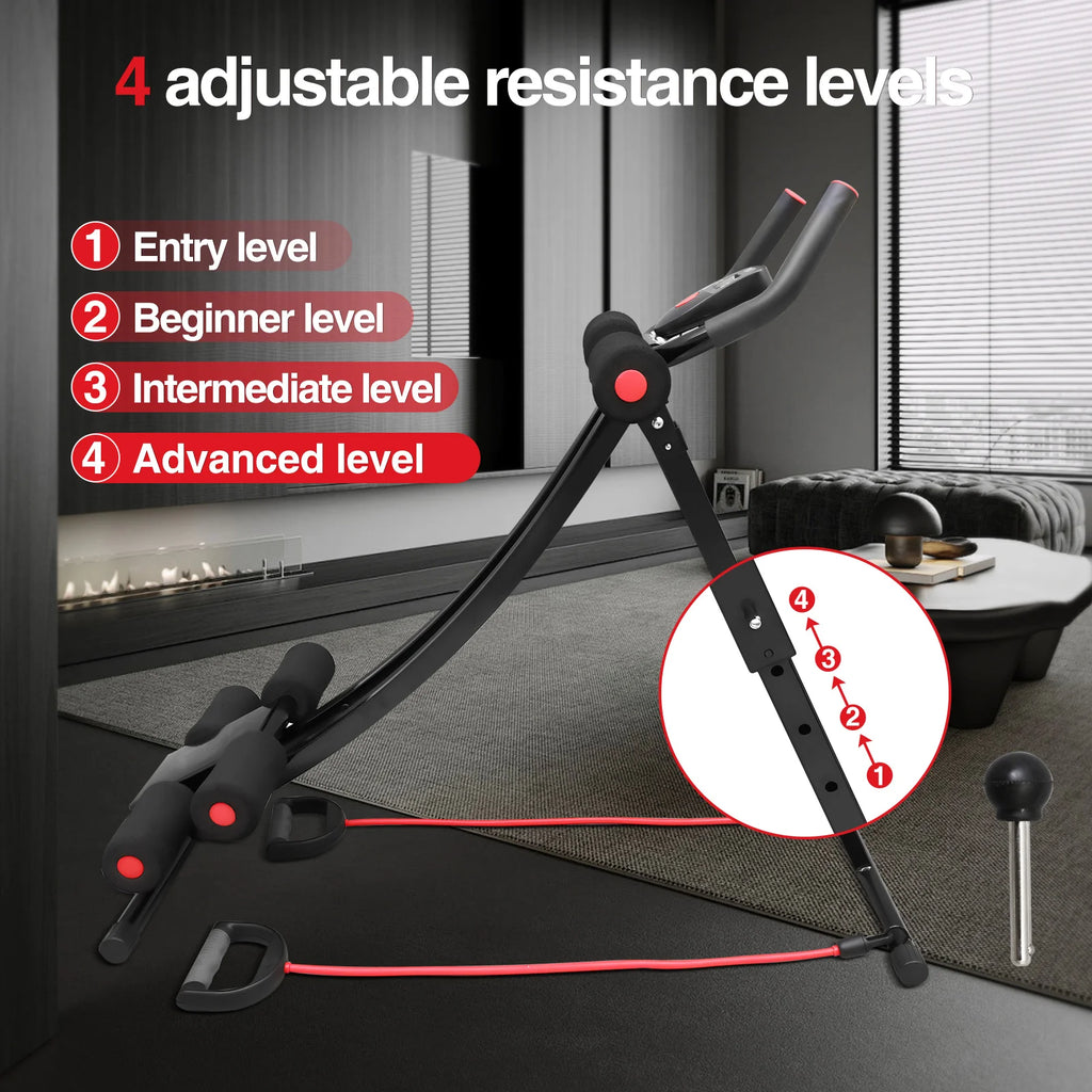 Foldable Core & Abdominal Fitness Equipment