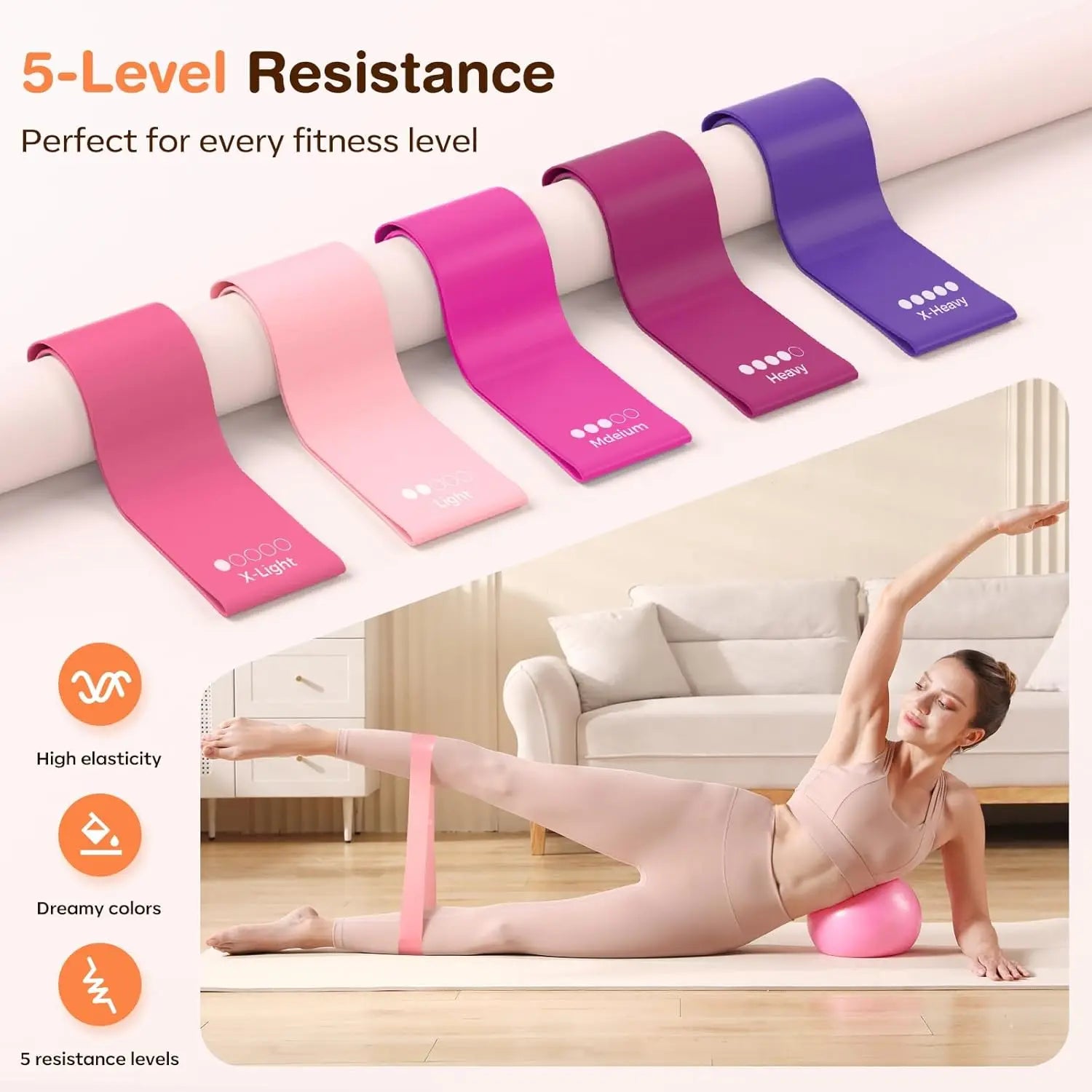 13-Piece Essential Pilates Workout Kit for Beginners