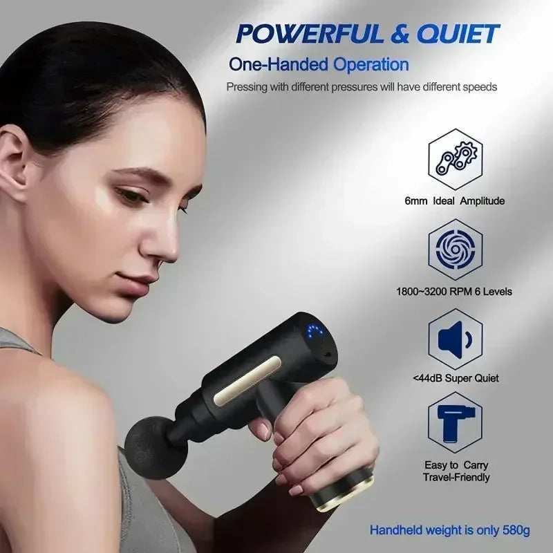 Mini USB Quiet Massage Gun