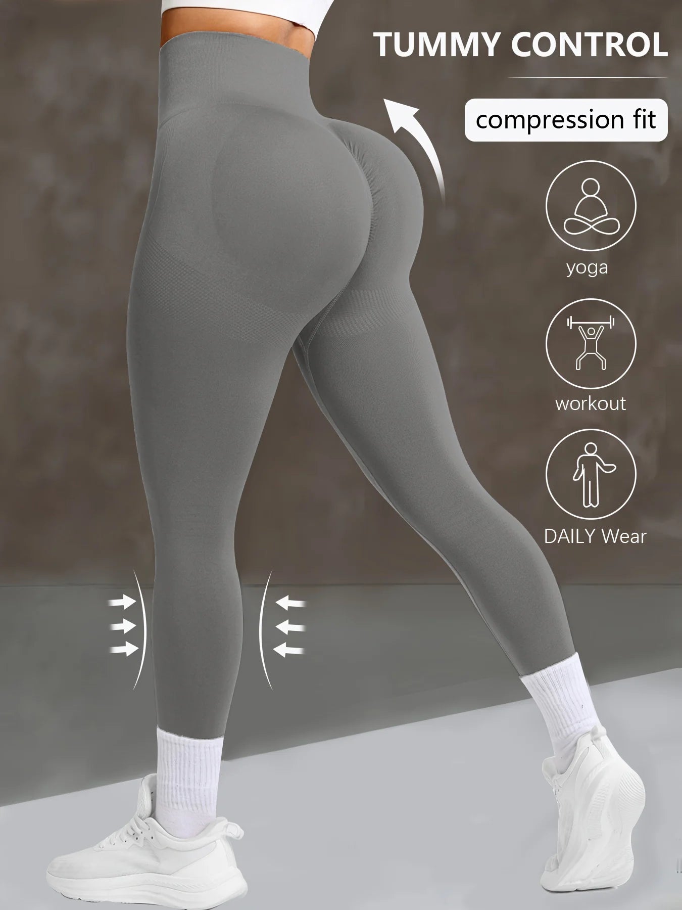 Tight High Waist Hip Lifting Sports leggings