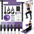 Adjustable Pilates Bar Kit with Resistance Bands