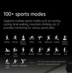 Pro Smartwatch Waterproof Bluetooth Fitness Tracker