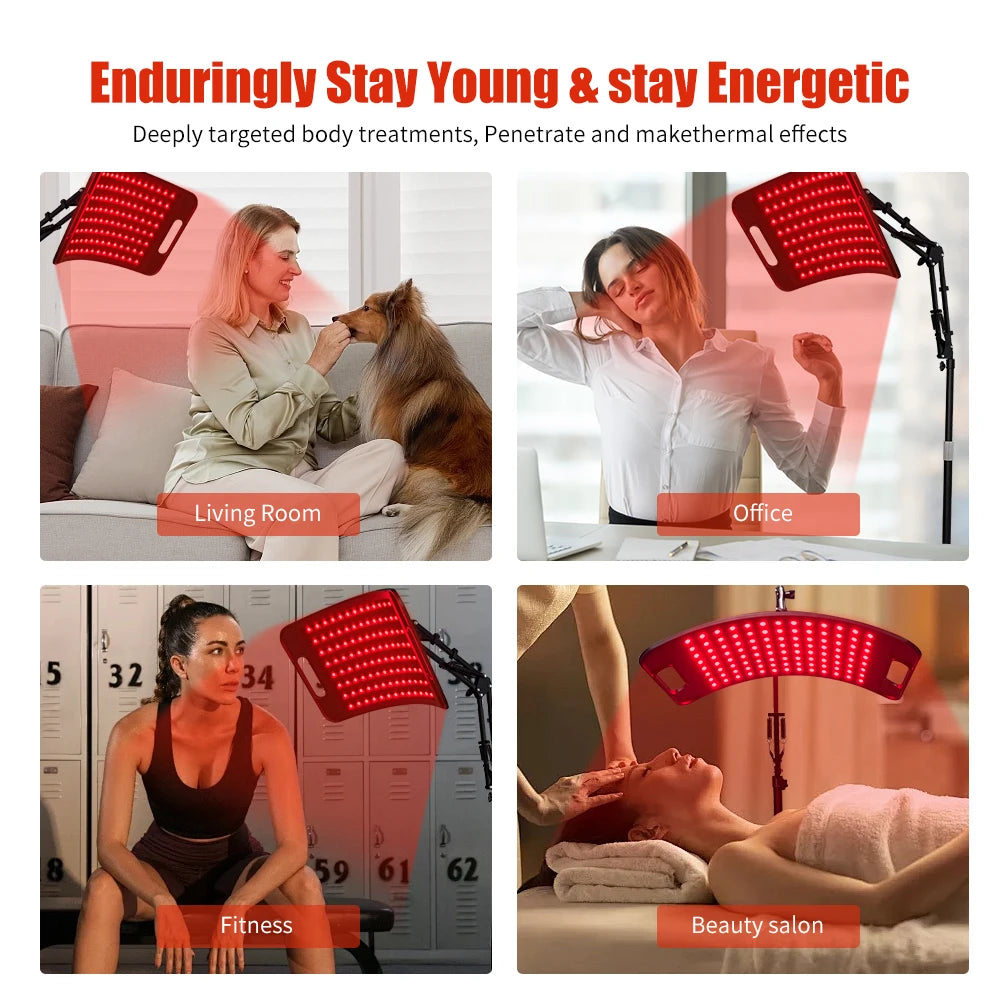 Red Light Adjustable Stand Lamp For Body Repair