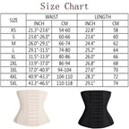 Slimming Waist Trainer Fat Compression, Firm Hook Corset