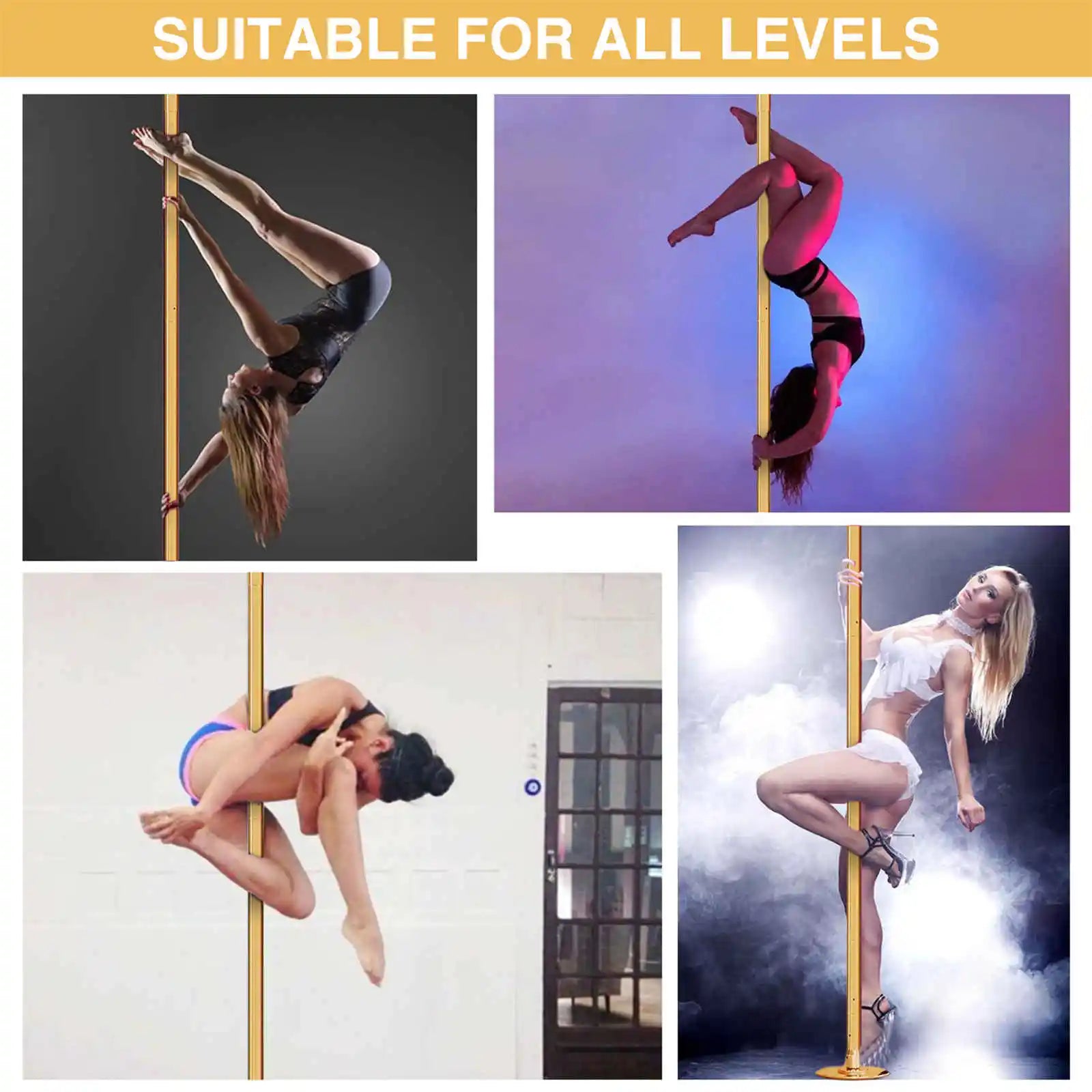 Heavy-Duty Adjustable Dance Pole