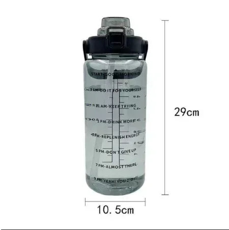 2L Large Capacity Portable Water Bottle
