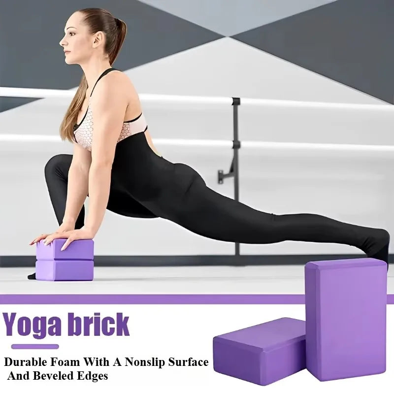 Dance Yoga Blocks Gym Foam Brick Pilates Training