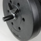 Space Saving 40lb Adjustable Dumbbell Set with Case