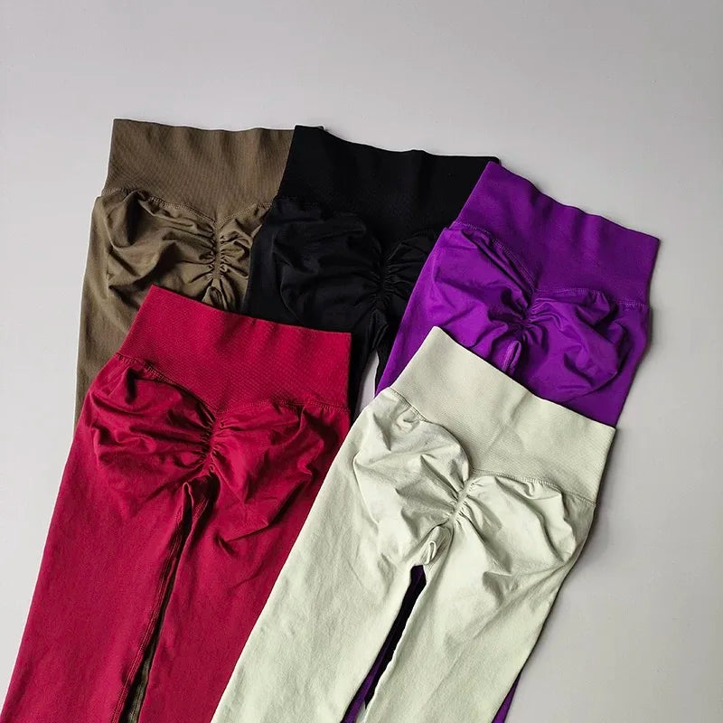 Shockproof High-Waisted Hip-Lifting Exercise Suit