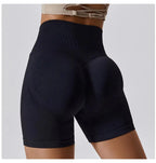 Seamless High Waist Fitness Sports Shorts