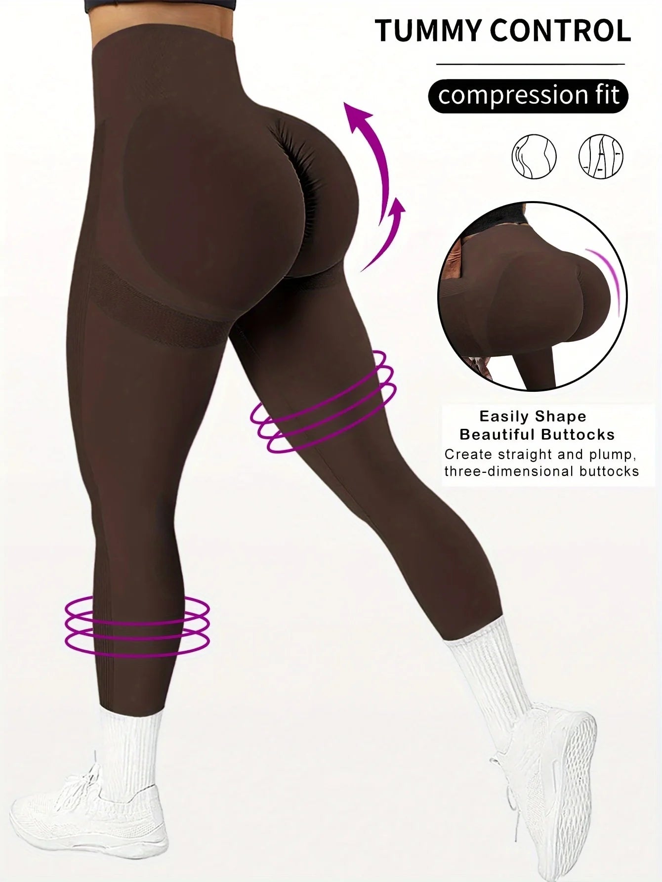 Tight High Waist Hip Lifting Sports leggings