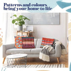 6 Pcs Bohemian Floor Pillows Cushions