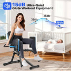 6-Level Hip Abductor Machine w/ Bonus Resistance Band