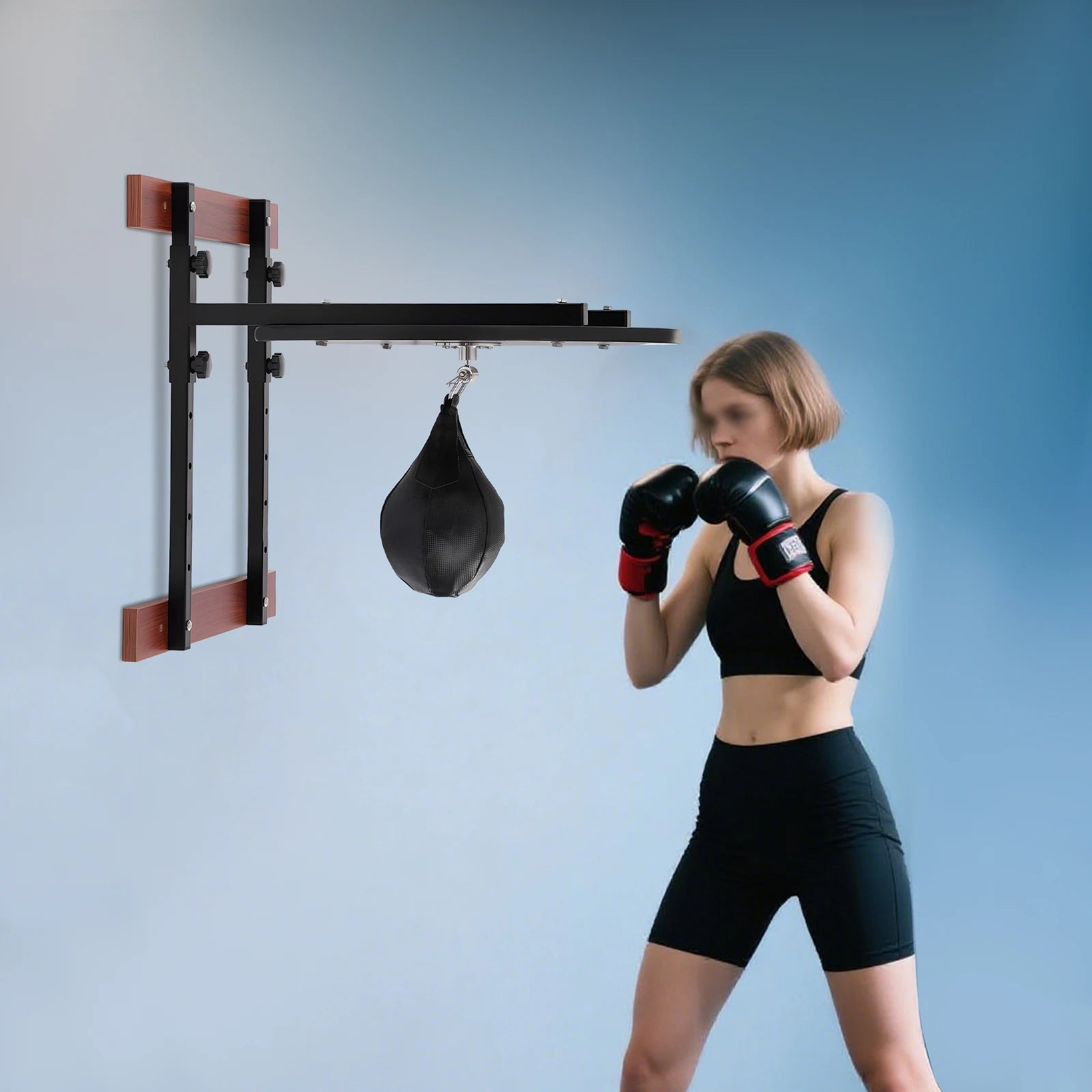Wall-Mounted Speed Bag Stand Kit